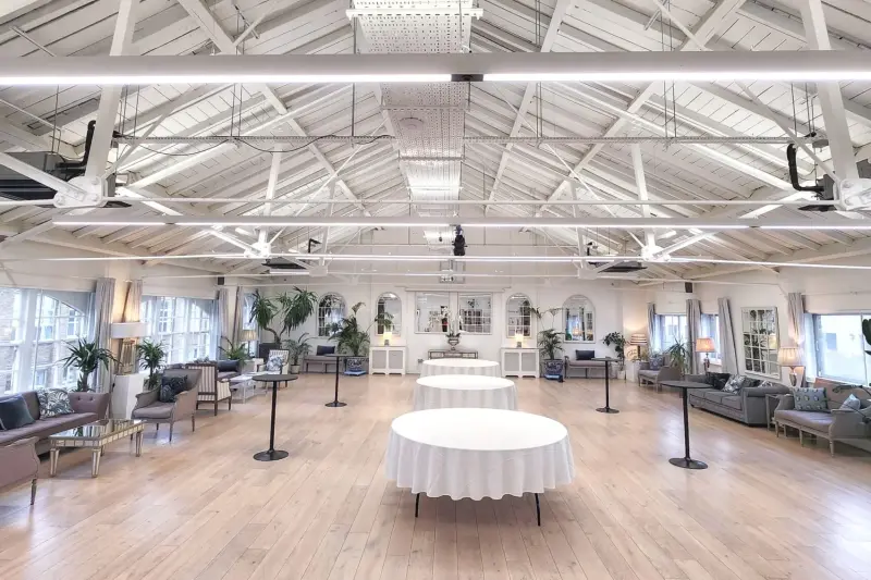 Event Space in a Renovated Paper Factory in Old Street